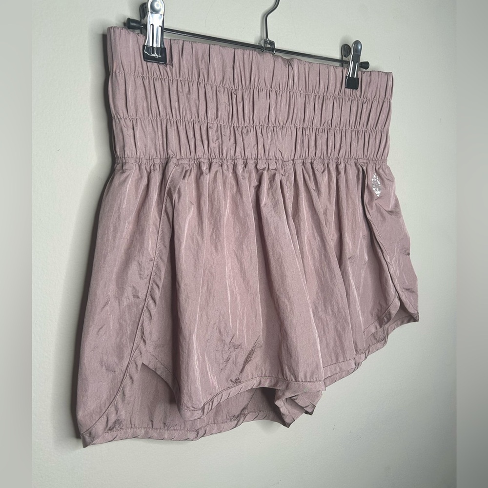 FP Movement Free People The Way Home Workout Shorts in Moonlight Mauve Sz Large - Picture 3 of 11